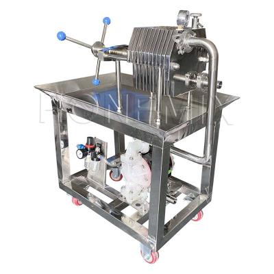 China Stainless Steel Perfume Making Machine Precision Plate And Frame Filter for sale