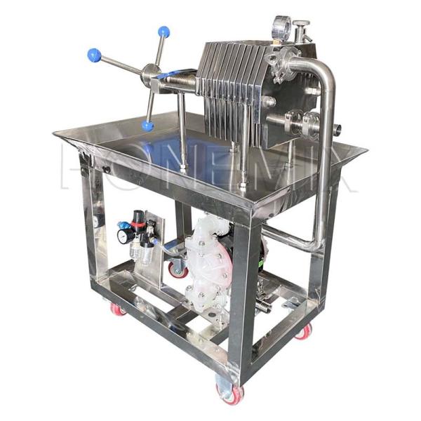 Quality Stainless Steel Perfume Making Machine Precision Plate And Frame Filter for sale