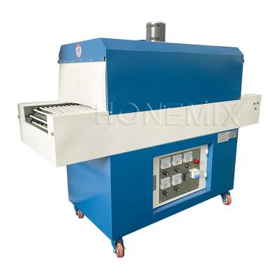 China 5KW Automatic Packing Machine Heating Infrared Ray Film Shrinking Machine for sale
