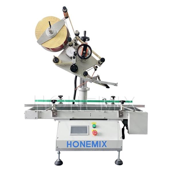 Quality Desktop Flat Bottle Labeling Machine electric Automatic Box Label Applicator for sale