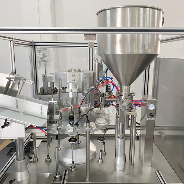 Quality Ointment Tube Filling Machines For Creams Paste Custom Length for sale