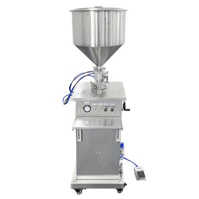 China Máquina de enchimento de pistão vertical Máquina de enchimento de creme de controlo pneumático Segurança à venda