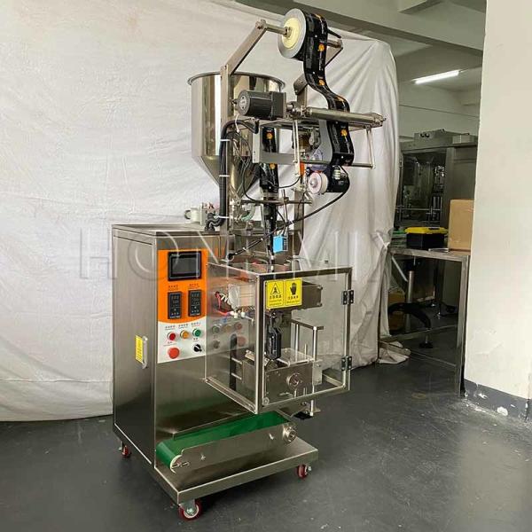 Quality Hair Cream Sachet Filling Packing Sealer Machine Date Printer for sale