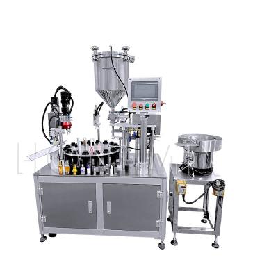 China Rotary Quantitative Cream Filling Machine 220V For Lip Gloss Concealer for sale