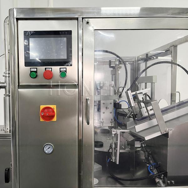 Quality Customized Auto Tube Filling And Sealing Machine For Cosmetic Cream Body Lotion for sale