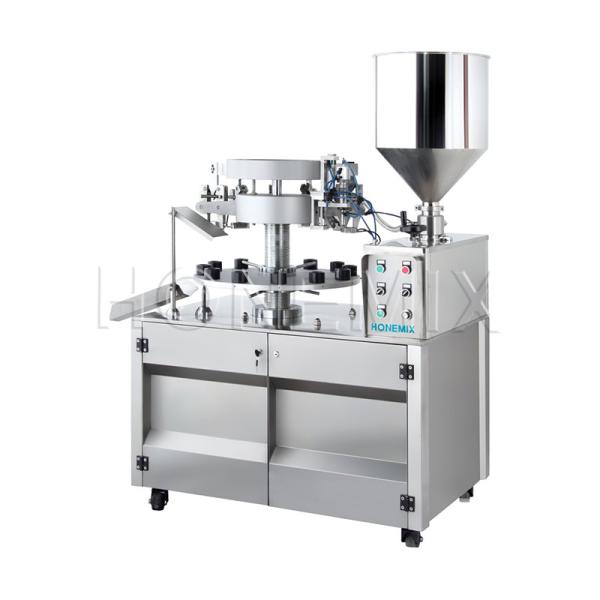 Quality Accuracy Cosmetic Tube Filler Manual Aluminum Tube Filling And Sealing Machine for sale