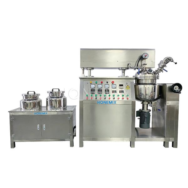 Quality Lab Type Vacuum Emulsifying Mixer Machine Stainless Steel For Cosmetics Cream for sale