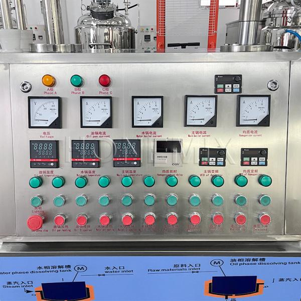 Quality 50L Vacuum Emulsifier Homogenizer Mixer Ointment Making Machine for sale