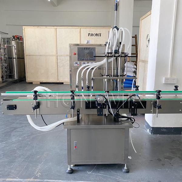 Quality Red Wine Juice Filling And Capping Machine 220V Automatic Liquid Filler for sale