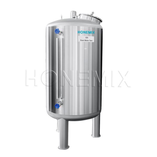 Quality Sanitary RO Water Treatment Plant Tank Stainless Steel Corrosion Resistance for sale