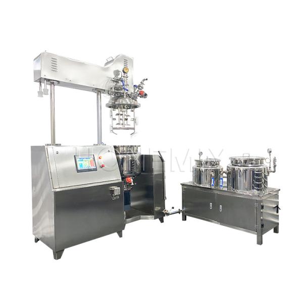 Quality Automatic Vacuum Homogenizer Mixer Vacuum Cosmetic Cream Making Machine for sale