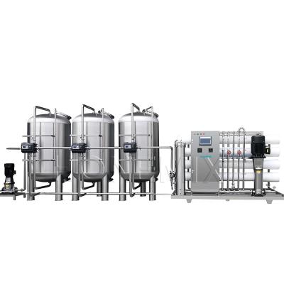 China RO Equipo de ósmosis inversa Instalaciones industriales automáticas de tratamiento de aguas en venta