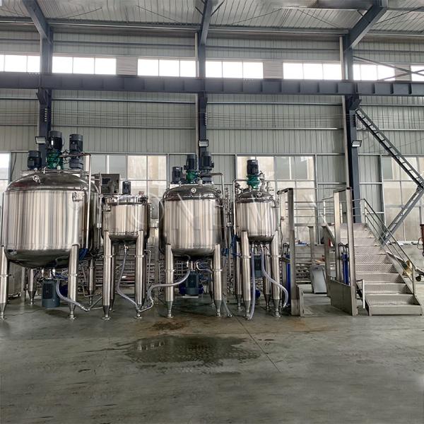 Quality Industrial Vacuum Emulsifying Mixer Machine Toothpaste Ointment Making Machine for sale