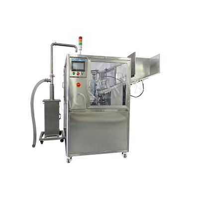 China Ultrasonic Laminated Tube Filling Machines Soft Lotion Rotary Filling Machines for sale
