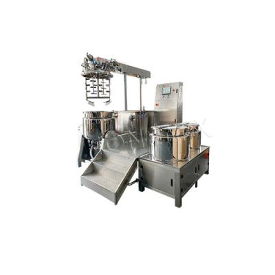 China Customized Vacuum Emulsifying Mixer Automatic Gel Making Machine for sale