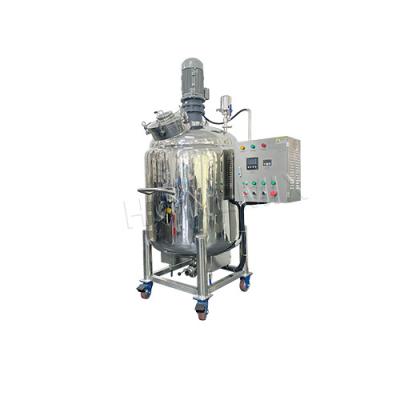 China Movable Liquid Detergent Making Machine SS Industrial Liquid Mixer Tank for sale