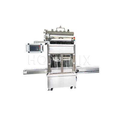 China Automatic Body Lotion Filling Line Cap Pressing Screwing Machine for sale
