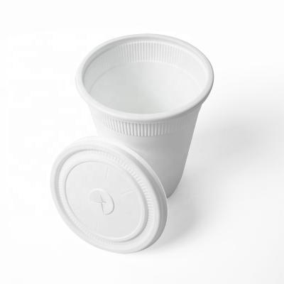 China New Disposable Eco Friendly Biodegradable Stocked Custom Customized Logo Packing 100 Biodegradable Drinking Cornstarch Disposable Cups for sale