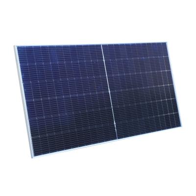 China 525w 550w monocrystalline solar panel cells 500 watt PV solar panel for sale M10 182mm*91mm à venda