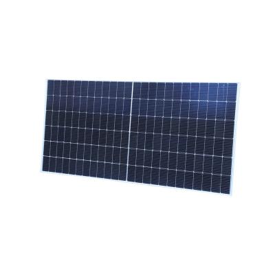 China Commercial  Half Cell Solar Panel M10 182mm*91mm High Efficiency 530w 550w for sale