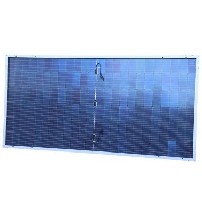 China High Conversion Long Life Span Transparent Solar Panel For Portable Power Station for sale