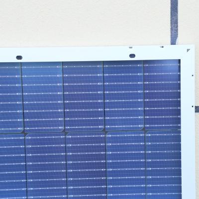 China OEM Off Grid System See Through Solar Panels 550w M10 182mm*91mm en venta