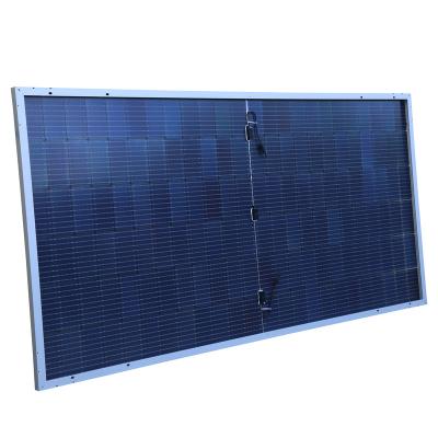 China Commercial Monocrystalline Semi Flexible Solar Panel 550w  TUV Certification en venta