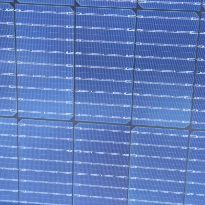 China Energy Saving Monocrystalline Transparent Solar Cells 72 Cell M10 182mm*91mm à venda