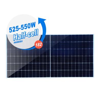 China Hisem 550w Solar Panels Monocrystalline Sun Power Solar Panel Suppliers for sale