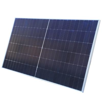 China High Efficiency Half Cell Solar Panel 530 Watt 550w With Long Service Life for sale