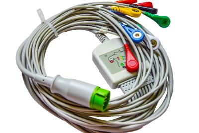 China Leadwire médico del ECG de la ventaja del cable 10 de Spacelabs 90367 Ecg para el sistema de diagnosis del ECG en venta