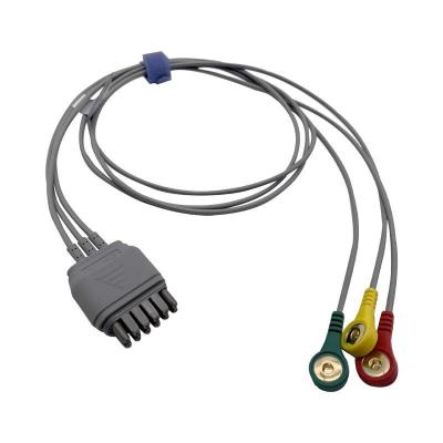 China Edan IT20 ECG EKG Cable AHA Coding for sale