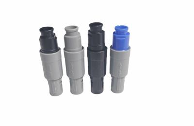 China Male 14pin Plastic Push Pull Connector In Solder Contact Type for sale