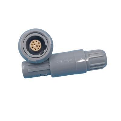 China 2P 10 Pin Circular Connector Lightweight Plug And Socket Connectors for sale