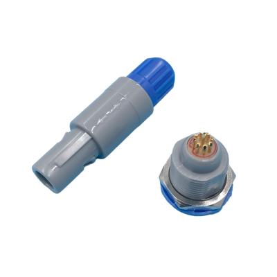 China IP64 Plastic PC Self Locking Connector 9 Pin For Medical Device for sale
