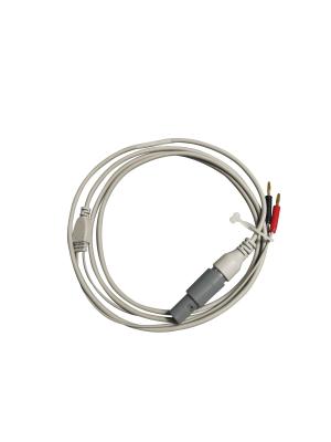 China Nickel Plated Custom Cable Assemblies With Plastic Receptacle Connetor for sale