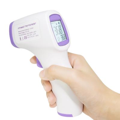 China Touchless Infrared Clinical Forehead Thermometer With Three Color Backlight for sale
