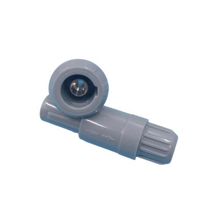 China OD 4.3mm Plastic Push Pull Connector medical plastic tubing connectors for sale