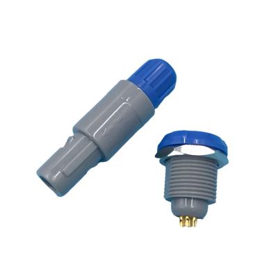China IP64 Plastic Cable Connector Male To Female Coaxial Cable Connectors for sale