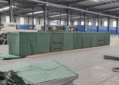China Military Hesco defensive bastion for army and flood control with razor wire with hot dipped galvanized for sale