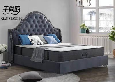 China King Queen Size Foam Modern Platform Wood Bed Royal Adult Double Designs for sale