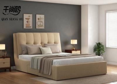 China Customized King Size Drawer Storage Bed 180*200cm With Pillow for sale