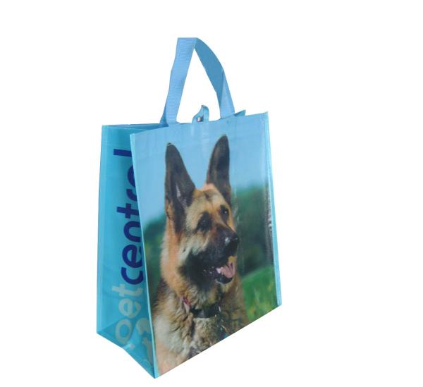 Quality Merchandise Non Woven Pp Woven Shopping Bags With Logos Laminated for sale