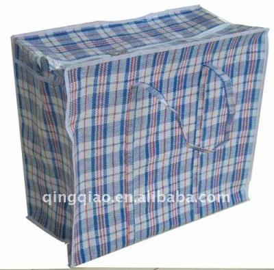 China CMYK PP Check Polypropylene Packaging Bags Polypropylene Fabric Bags For Daily for sale