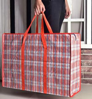 Quality Functional Package Woven Custom Printed Shopping Bags With 20kg Capacity for sale