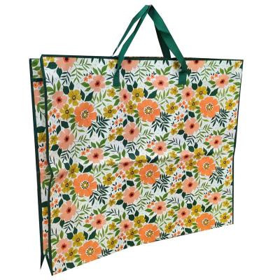 China CMYK Grocery Shopping Bag Washable 20kg Capacity Custom Grocery Bags for sale