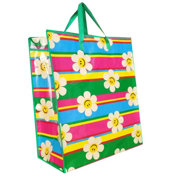 Quality Cmyk Or Panton Color Grocery Shopping Bag 20kg Reusable Shopping Bags for sale
