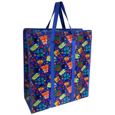 China Cmyk Panton Color Zipper Bags Protects Woven Polypropylene Bags for sale