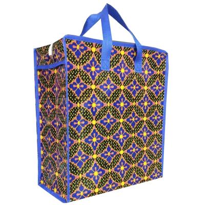 China Customizable Reusable Woven Grocery Bags Eco Friendly Shopping Totes Cmyk Or Panton Color for sale