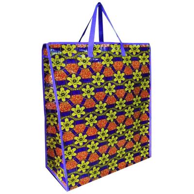 Китай Waterproof Eco Friendly Tote Bag With Customized Logo Laminated Woven Design продается